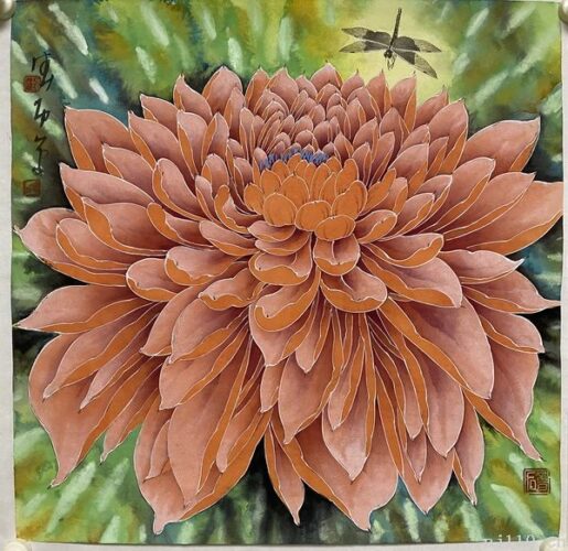 铁荷画派刘德功佳作鉴赏