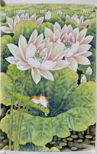 铁荷画派刘德功佳作鉴赏