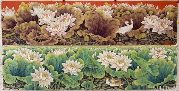 刘德功新铁荷作品欣赏