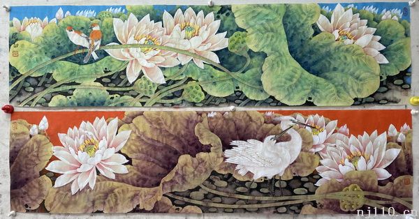 刘德功新铁荷作品欣赏