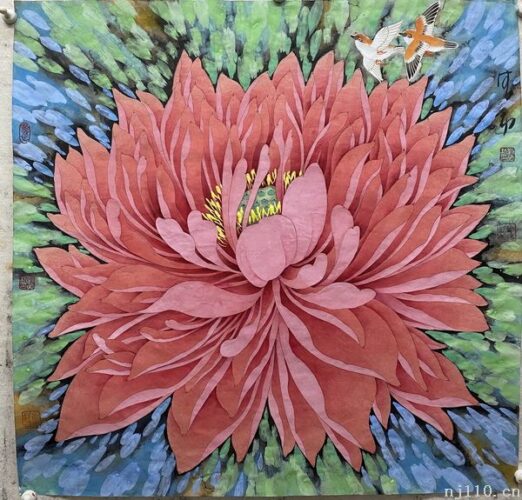 刘德功新铁荷作品欣赏